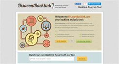 Desktop Screenshot of disavowbacklink.com