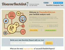 Tablet Screenshot of disavowbacklink.com
